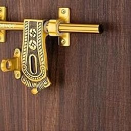 Peelite 10" Aluminium Aldrop | Fancy Aldrop for Door Fitting Kit, Door Accessories | AB | Only for Single Door | 02-image-32