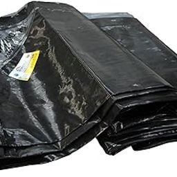 MICROPAULIN : Multilayer Premium 9X12Ft - 90 GSM Waterproof Tarpaulin for Outdoor Roofing, Green House Covering, Fumigation Covering, Truck Covering etc. (Black)-image-95