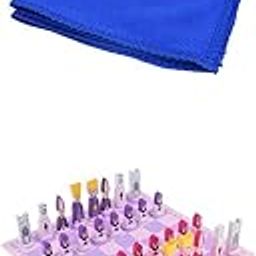 ATORSE Toy Wooden International Chess Game Chessman Checker Chess Pieces Pink-Toys & Hobbies-Games-Chess-Contemporary Chess-image-62