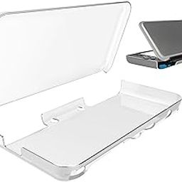 OSTENT Transparent Clear Crystal Protective Cover Case Shell for Nintendo New 2DS LL/XL Console, Transparent, Beauty Case-picture-24