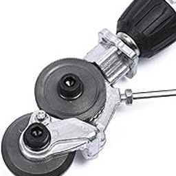 Nitya Electric Drill Set Plate Cutter Sheet Metal Shears Double Head Attachment-21