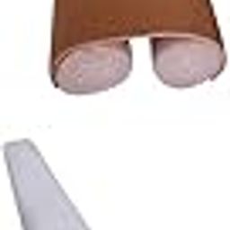 HEAVENGLOW 2pcs Door Bottom Seal Strip Draught Excluder Draft Stopper White and Brown-image-63