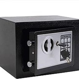 Lagertha Small Electronic Safe/Safe Locker/Safe Box/Electronic Safe Lockers for Home and Office Size- (23X17X17) cm Multicolor-image-11