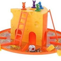 ATORSE Toy Cat and Mouse Cheese Game Parent-Child Interactive Board Game for Boys Girls-Toys & Hobbies-Games-Board & Traditional Games-Contemporary Manufacture-image-90