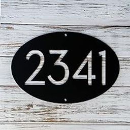 UNKAR EXPORTS INDIA | Personalized Modern Metal House Number & Address Plaque | Stylish Street & House Number Sign for Every Space-image-10