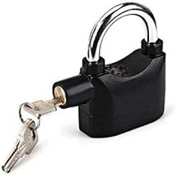 VAULT VIBE Metal Anti Theft Motion Sensor Alarm Key Lock for Home/Office/Bikes Security Lock, Multicolor-image-93