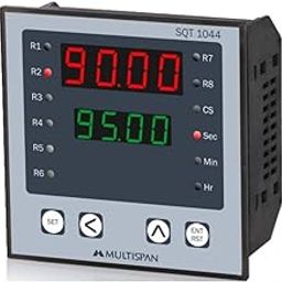 Multispan SQT-1044 8-Channel Programmable Sequential Timer 96 x 96 x 54-56