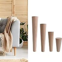 Wooden Legs for Table, Sofa, Furniture | Round Shape Wooden Legs (24 Inch)-image-50