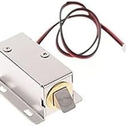12V Solenoid Lock for Doors and Cabinet | Solenoid Lock Assembly for Door Locking | Solenoid Assembly for Boards Compatible with Arduno DIY Project - (Pack of 1)-15