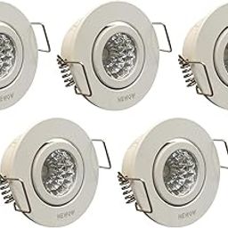 NEWOW 1W Retina Round LED Ceiling Light, COB Light, Spot Light, Focus Light (NWCB01, Color- White, 5, Retina)-17