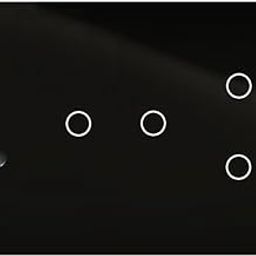 Teqooz Wi-Fi + Bluetooth Smart Touch Switch Panel | 2-Switch + 2 Socket with 1 Heavy Load | (6M) (Black)-picture-10