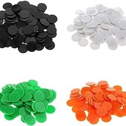 ATORSE Toy 25MM barreled Plastic Coin Chip Money 100 Barrels a Barrel Plane/ -Toys & Hobbies-Games-Card Games & Poker-Poker Chips-image-43