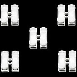 Electronicspices PACK OF 5 Cable Connector Clamp Spring Connector Terminal Block FOR Wire LED Strip Light Wire Connecting-picture-31