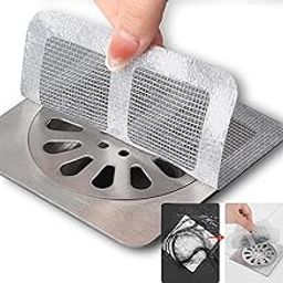 UCRAVO 10pcs Floor Sink Filter Screen Sticker, Shower Drain Hair Catcher Mesh Stickers, Mesh Shower Drain Covers, Anti Blocking, Insect Proof, Bathroom Bathtub Floor Drain, Kitchen Accessories-picture-13