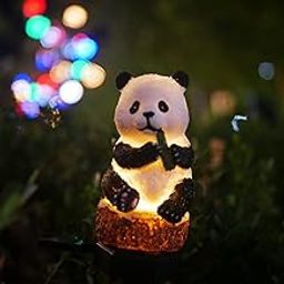 Solar Lawn Lamp, Outdoor Solar Light Garden Decoration Lamp Waterproof Path Lawn Yard Garden Lamps (Panda)-image-78