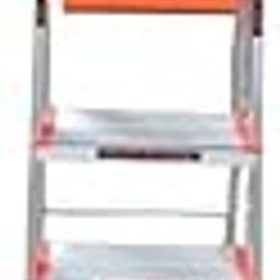 Muskaan Ladders 4+1 Step Platform (5 feet) Ladder for Home, Aluminium Foldable with Wide Anti Skid Steps, Light Weight, Adjustable for Indoor & Outdoor(Color-Silver)-picture-15
