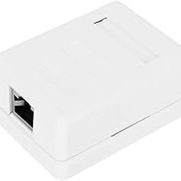 3nh Box, Exquisite Workmanship 2Pcs Easy Wire Connection Networks Surface Mounted for 22-24Awg Cable for Communication Socket-image-36