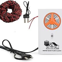 Water Tank Overflow Alarm, in Both Hindi and English Language, Works with AC220-240V, Heavy Brass Parts,, with Water Sensor and 15 Meter Connecting Wire (CTWA04-15M)-17