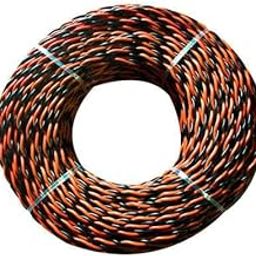Multi Colour DC Wire For Multipurpose Use, DIY, Electronics Works, Science Projects,Red and Black, 3-4 meter available (4, GREEN, 1-5 METER)-60