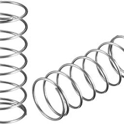 uxcell Wire Diameter 0.05 inches, OD 0.79 inches, Free Length 2 inches Stainless Steel Coil Extended Compressed Spring 10pcs-picture-14