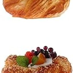 HEAVENGLOW 2 Styles Artificial Fruit Bread Cake Simulation Realistic Food Dessert-image-48