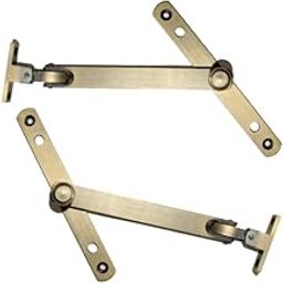 RiseOm Adjustable Window Stay / Window casement stay Latch made of Brass (Antique-6 inch, pack of 2)-picture-22