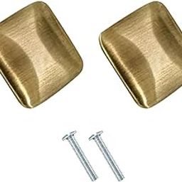 VOLO® Antique Brass Cabinet Knob Pull Handle (D Knob Sm Square)(Pack of 2 Pcs.)-image-56
