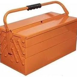 Metal Tool Kit Box For Garage,Household & Commercial Useage Tool Box With Tray-image-1