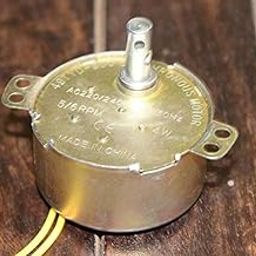 ERH India (Pack of 2) Synchronous Motor 220-240volts 5/6rpm 4w Auto Swing Motor 220 Volt Ac for Incubator 5/6rpm Swing Motor-7