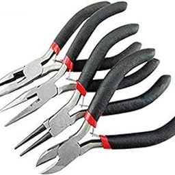 DIY Crafts Design No # 1, Pack of 3 Pcs, Pliesr Tooth Nedle Nose Side Diagonal Cutti (Design No # 1, Pack of 3 Pcs)-3