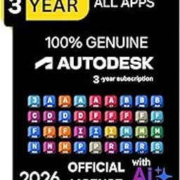 Auto Desk All Apps with Ai (3 Years Licence) (LATEST 2026 Version with Ai)(Official License) (For all Devices Windows, macOS, Android, iOS) Maya, Revit, Fusion, Autocad, 3Ds Max, Inventor, Civil 3D (3 Years Subscription) | Unlimited Reinstallation & Regular Updates-21