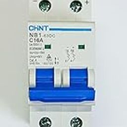 Chint DC MCB 16A 500V 2P Miniature Circuit Breaker-image-0