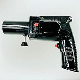Handheld Sparkler Party Gun, Cold Pyro Effect, for Celebrations and Events, Black (Pack of 2)-1