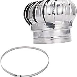 BNF Roof Ventilator 201 Stainless Steel Roof Flue Vent for Chimney Factory 100 mm | Home & Garden-picture-20