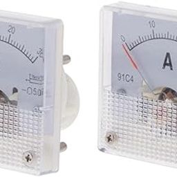 bnf® 2X DC Ammeter Analog Panel Meter Amp Meter Current Panel Meter 0-30A|Home & Garden | Tools | Measuring & Layout Tools-6