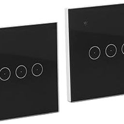 SIK Touch Switch, Voice Control Smart Switch 2PCS for Hotel for Living Room-15