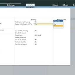 Display HSN Code and GST% In Voucher Entry Screen - Tally Add-On (E-mail Delivery - No CD) - Single User-7