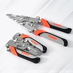 GION Foldable Professional Wire Stripping Tool - Automatic Wire Stripping, Cutting & Crimping Tool, Multi-Functional Hand Tool for Home, Garage, DIY, and Professional Electricians (1Pcs)-image-25