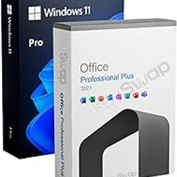 MS Professional Plus 2021 & Win 11 Professional COMBO PACK | (1 User, Lifetime Validity) Retail License 32/64 Bit | Unlimited Reinstallations and Regular Updates | Quick Delivery-22