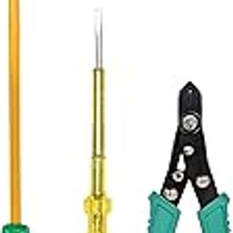 Themisto TH-T20 10 Inch Round Screwdriver with wire stripper and Electric Tester-image-4