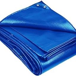 TARPEX Tarpaulin Sheet Heavy Duty Tripal, UV Resistant, HDPE UV Treated Sun, Roof, Rain Protection Polyethylene Multipurpose Cover (12 feet 09 feet, Blue) (180 GSM-Thickness Quality GEM)-picture-12