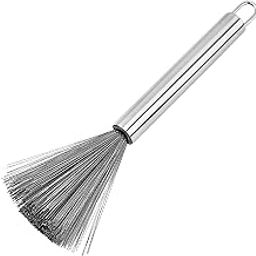 RETAINA Kitchen Brush, Pan Scrubber, Wok Brush, Pot Scrubber, Dishes Scrub Brush, Steel Scrubbers for Cleaning Dishes, Steel Wool Scrubber with Handle, Steel Scrubber, Steel Scrubber Brush-image-60
