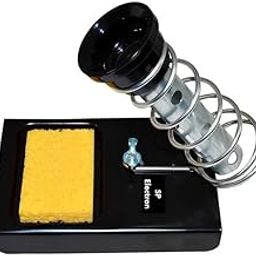 SP Electron Heavy Duty Metal Soldering Iron Holder Solder Iron Stand with Spoung-image-64