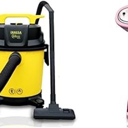 Inalsa Vacuum Cleaner Wet and Dry Micro WD10-1000W,14KPA Suction and Impact Resistant Polymer Tank Steamax 1200-Watt Garment Steamer with Detachable Fabric & Steam Brush & 260ml-image-8