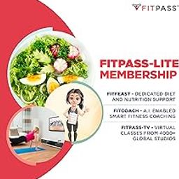 FITPASS Lite 6 Months Membership | A.I. Fitness Coaching | Personalised Diet Plans | Virtual Workouts | Health Tracking | Meal Tracker | Home Workouts-picture-18