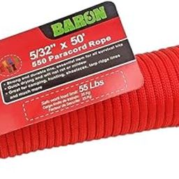 BARON MFG Paracord 550 ASSRT 5/32INX50FT 63015-image-18