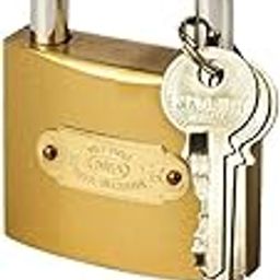 Solid Brass Padlock with Keys, 6 cm,-21