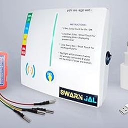 Swarn Jal (Model: A-CH) 220-240V AC, Water Tank Overflow and Empty Alarm with 4 Level Indicator, Rechargeable Battery, (Patented Technology) Single Pair Wire, 1 Year Warranty-12