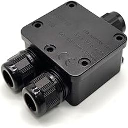 GXMRHWY Three-Way IP68 Waterproof Junction Box FSH712 Y-Shaped Sealable Cable A1 Set (5-9Mm Sealing Ring + PA10 Terminals + Screws)-image-19