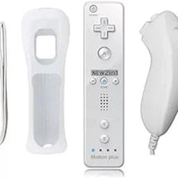 DKD 2 In1 wii nintendo Wireless Remote Controller Built-in Motion Plus with Nunchuks Gamepad Control For Nintendo Wii/wii U Remote-9